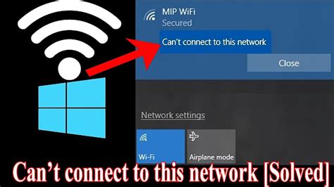 Cara Mengatasi Laptop Can'T Connect To This Network